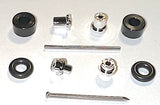 T-Dash - Chrome Tuff Ones Wheelsets - includes front/rear rims, tires and axles