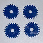 T-Dash Delrin Idler Gears - for 'wide post' gear plates - 4 for $1.50.  Select from 8 different colors.