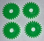 T-Dash Delrin Idler Gears - for 'wide post' gear plates - 4 for $1.50.  Select from 8 different colors.