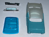 A-Dash 50's Coupe - Turquoise/White two tone - AFX, AFX Mondo, X-Trac, etc... If you need the T-Jet version, see 'T-Dash' listings