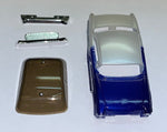 T-Dash 50's Coupe - Blue/White two tone - This body is for T-Jet Chassis (screw on)