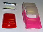 A-Dash 50's Coupe - Pink/White two tone - AFX, AFX Mondo, X-Trac, etc... If you need the T-Jet version, see 'T-Dash' listings
