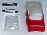 T-Dash 50's Coupe - Red/White two tone - This body is for T-Jet Chassis (screw on)