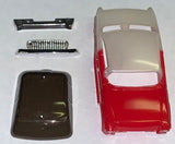 T-Dash 50's Coupe - Red/White two tone - This body is for T-Jet Chassis (screw on)