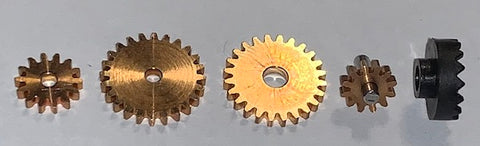 T-Dash Full Gear Set - 12T pinion, includes crown gear (made specifically for the 12 tooth pinion)